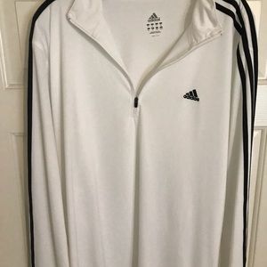 Adidas polyester sweatshirt.